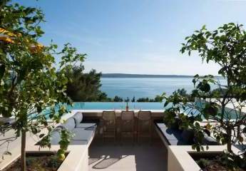 Moderne Villa mit Panorama-Meerblick, Region Starigrad Paklenica