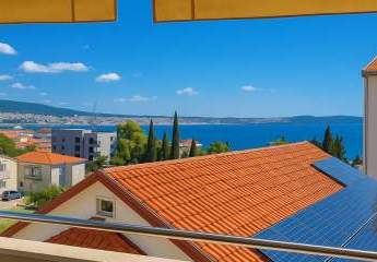 Möblierte Maisonettewohnung mit Meerblick