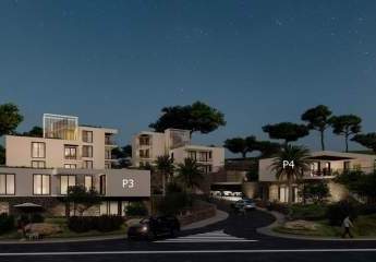 Moderne Luxusvillen mit Pool und Meerblick - im Areal