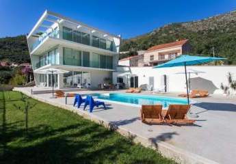 Luxuriöse Villa mit wunderschöner Aussicht, Region Dubrovnik