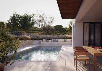 Moderne Doppelhaushälften mit Meerblick