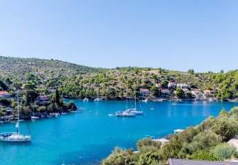 Mediterranes Haus nahe dem Meer