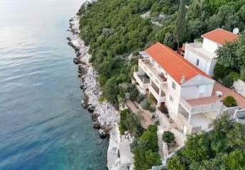 Mediterrane Villa in der ersten Reihe zum Meeresufer, Region Dubrovnik