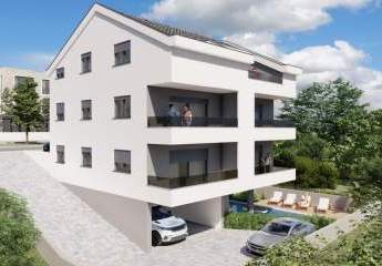 Penthouse mit Pool und Meerblick auf Ciovo