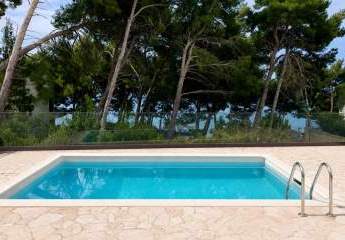 Wohnung mit Garten und Swimmingpool, Südseite Insel Hvar