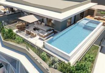 Exklusives Luxus-Penthouse mit Panorama-Meerblick, Pool, Sauna und Jacuzzi