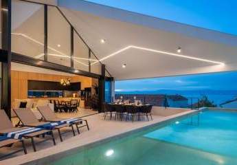 Moderne Villa mit Meerblick, Swimmingpool und Jacuzzi