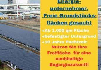 Solarpark geplant? Freie Grundstücksflächen I Industrieflächen