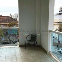 Apartment mit zwei Schlafzimmmern und großer überdachter Terrasse in Portixol