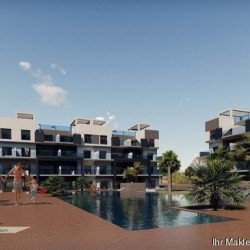 Moderne 4-Zimmer-Penthouse-Wohnungen in abgeschlossener Anlage mit Gemeinschaftspool und Spa