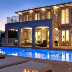 ***Luxus Villa mit Vermietungslizenz in erhabener Lage in Port Andratx***