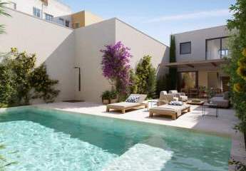 Hochwertiges Stadthaus mit Garage und privaten Pool in Son Espanyolet zu verkaufen