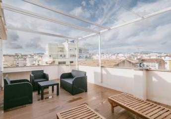 Mallorca neu renoviertes Penthouse in guter Lage von Palma mit wunderbarer großzügiger Terrasse
