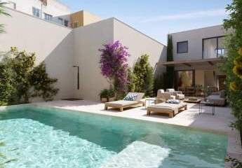 Mallorca hochwertiges Stadthaus mit Garage und privaten Pool in Son Espanyolet zu verkaufen