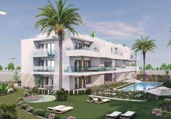 Wunderschöne Penthouse-Wohnungen mit 2 Schlafzimmern, 2 Bädern, Dachterrasse, Tiefgaragenstellplatz und Gemeinschaftspool