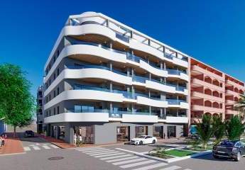 Appartements mit 2 Schlafzimmern, 2 Bädern und Gemeinschaftspool nur ca. 250 m vom Strand von Los Locos