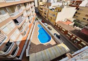 Appartement mit 2 Schlafzimmern, 1 Bad und Gemeinschaftspool nur 300 m vom Strand