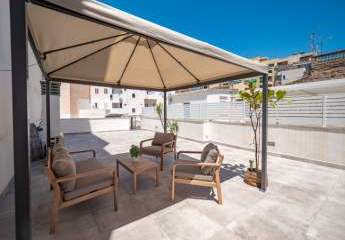 Neuwertiges Penthouse in Palma City mit privater Dachterasse und Spabereich - Innenpool und Sauna