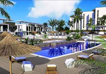 Appartements mit 3 Schlafzimmern und 2 Bädern in abgeschlossener Anlage mit Gemeinschaftspools nur 600 m vom Strand