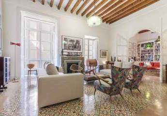 Wohnung in Beletage in Altstadtpalast, Palma de Mallorca