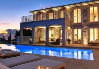 Mallorca Luxus Villa mit Vermietungslizenz in erhabener Lage in Port Andratx