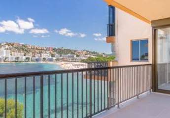 Mallorca Moderne Wohnung in 1. Linie mit Meerblick in Santa Ponsa zu verkaufen