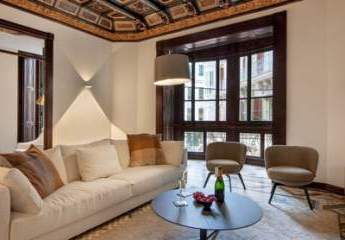 Mallorca luxuriöse Altbau Wohnung in Bestlage von Palma zu verkaufen
