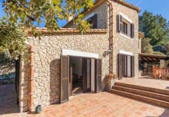 Mallorca klassische Finca mit Meerblick und absoluter Ruhe in den Bergen von Estellencs