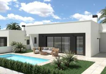 Wunderschöne Villen mit 3 Schlafzimmern, 2 Bädern, Dachterrasse und Privatpool in attraktiver Golfanlage