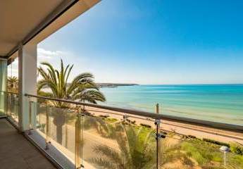 Komfortable Wohnung mit unglaublichem Meerblick, 1. Linie Palma Beach auf Mallorca zu verkaufen
