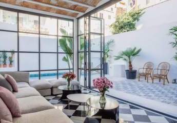 Mallorca Neues, renoviertes Stadthaus mit privatem Pool in Palma zu verkaufen