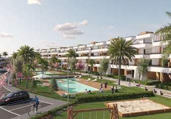 Wohnungen mit 2 Schlafzimmern, 2 Bädern und Gemeinschaftspool in sehr schönem Golf-Resort
