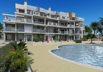 Apartment mit Pool in Meeresnähe