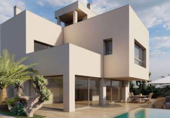 Luxusvilla direkt am Strand mit Meeresblick
