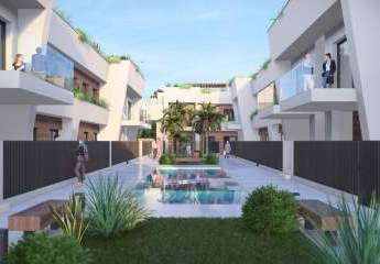 Schönes Penthouse mit großem Gemeinschaftspool in Strandnähe