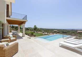 Mallorca, neu gebaute Villa mit Pool in Son Gual in der Nähe von Palma zu verkaufen