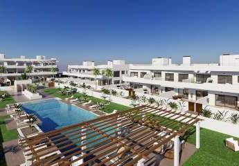 Penthouse-Wohnungen mit 3 Schlafzimmern, 2 Bädern, Dachterrrasse, Meerblick und Gemeinschaftspool
