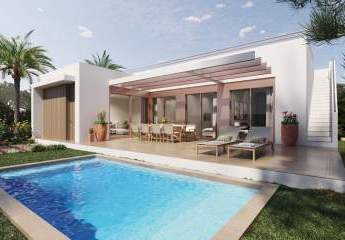 Exklusive Villen mit 3 Schlafzimmern, 2 Bädern, Dachterrasse und Privatpool in einer sehr schönen Golfanlage