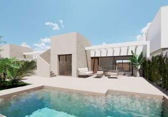 Villen mit 3 Schlafzimmern, 2 Bädern, Dachterrasse, Tiefgaragenstellplatz und Gemeinschaftspool neben Serena Golf