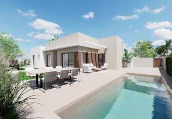 Villen mit 3 Schlafzimmern, 3 Bädern, Dachterrasse, Tiefgaragenstellplatz und Gemeinschaftspool neben Serena Golf