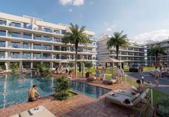 Appartements mit 2 Schlafzimmern und 2 Bädern in abgeschlossener Anlage mit Gemeinschaftspool und Spa