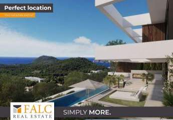 Einzigartige Neubau-Luxus-Villa mit traumhaften Meerblick in Paguera