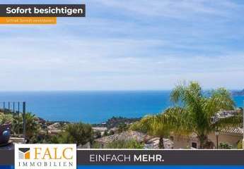 Altea - Villa am Rande der Berge mit Meerblick