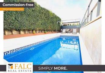 Exklusives Chalet mit Terrasse & Pool in Ciutat Jardí