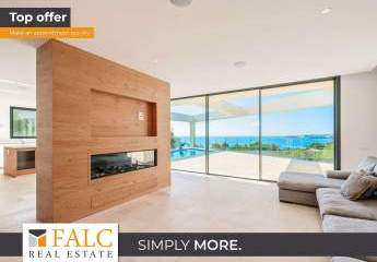 Zwischen Himmel und Meer! Exklusive Villa mit Pool und Blick auf die Blaue Weite!