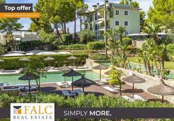 Sonnige Erdgeschosswohnung mit Pool und Garten in Es Camp de Mar!