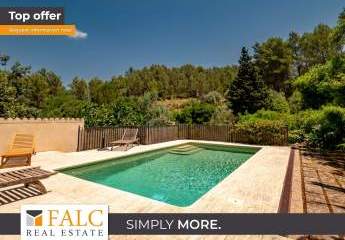 Naturidylle in Puigpunyent – Villa mit Privatwald & Pool