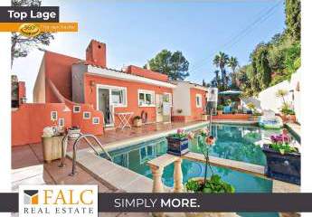 Exklusives Chalet mit Meerblick und mediterranem Garten in Costa de la Calma