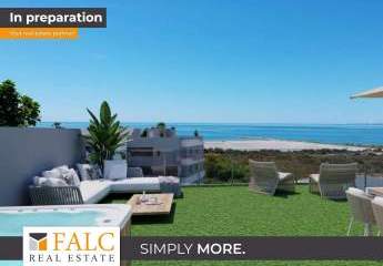 Hochwertig ausgestatte Neubauwohnung in Santa Pola mit Meerblick, nähe Alicante