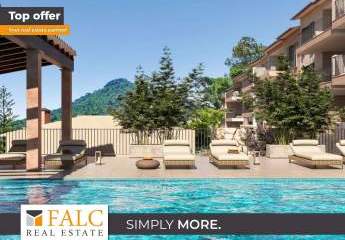 Modern leben, mediterran genießen